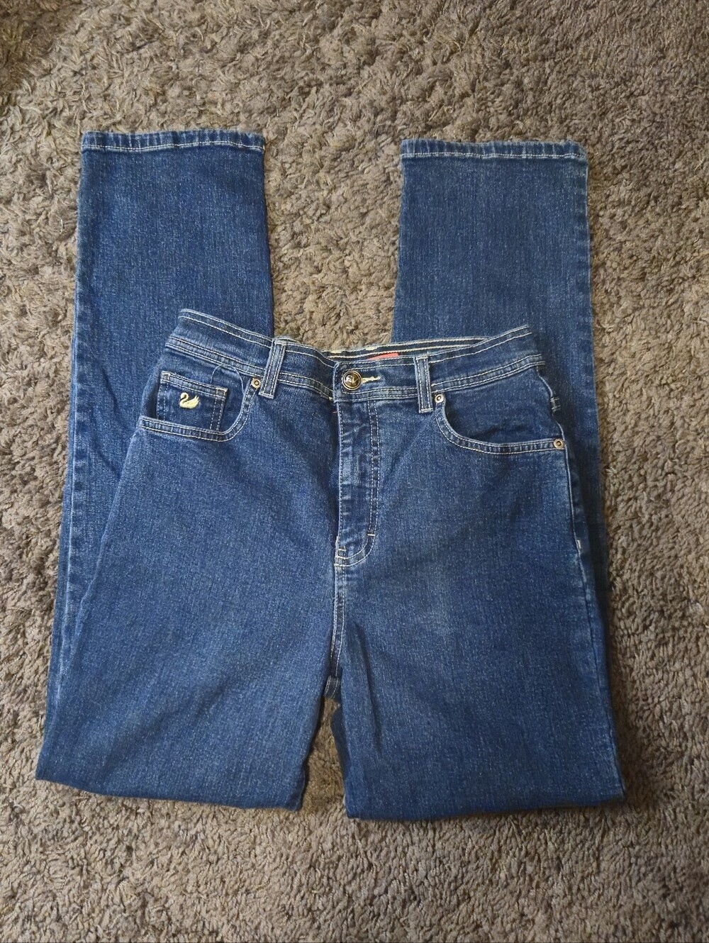 Vintage Gloria Vanderbilt HR Red Label Skinny Stretch Jeans. Size 6